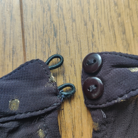 Topshop semi sheer blouse - Picture 7 of 7